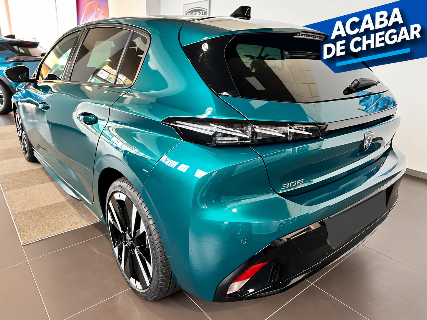 Peugeot 308 recién llegado al showroom